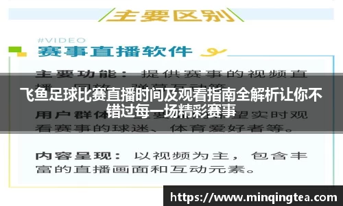 飞鱼足球比赛直播时间及观看指南全解析让你不错过每一场精彩赛事